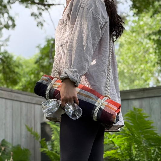 MacraMAKE a Blanket/Yoga Mat Strap with us!